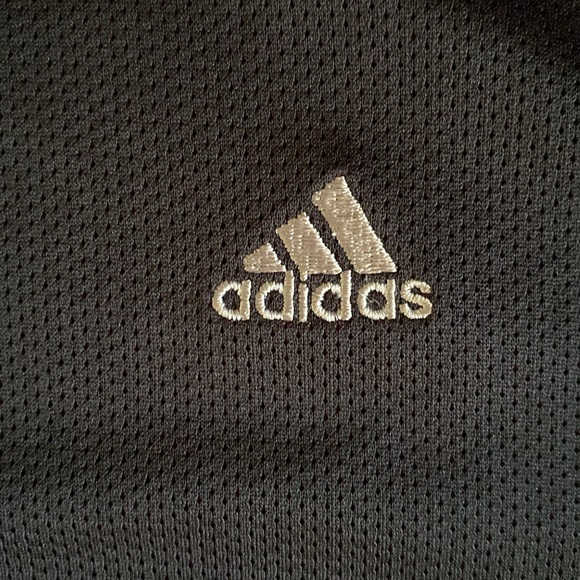 adidas  Athletic Mesh and Polyester Short Sleeve shirt - Picture 8 of 10